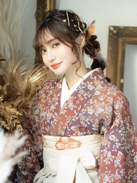 シャルメ 三宮店(CHARMER) 卒業式☆編みポニーヘア
