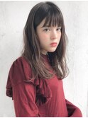 ゆるふわかわいい大人セミロング!
