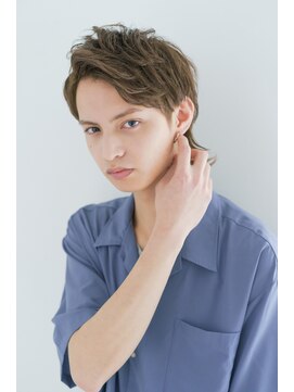 ファイル バイ リトル(file by little) ニュアンスウェーブ オールバック