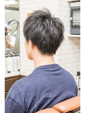 ヘアージャンティ(HAIR GENTIL) メンズ ショート 【 耳出しカット × ソフトツーブロック 】