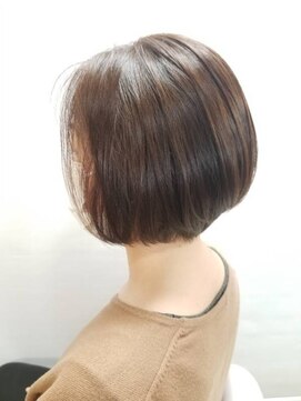 クオリス 上福岡店(QUALIS) 小顔/グラボブ/ショートボブ/30代40代50代/ココアベージュ