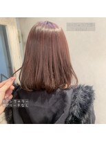 ワット 新宿店&nbsp;【W新宿店 担当Satomi】ブリーチなし！大人可愛いピンクベージュ