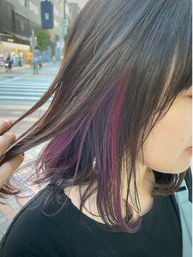 アプリバイリアン 浦和2号店(appri by Rien) エアリーミディインナーカラー/暖色,20代30代40代[浦和/浦和駅]