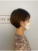 大人の丸みショート