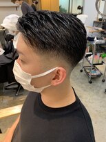 エルオム(EL.HOMME)&nbsp;【MITSU】フェードスタイル×サイドパート