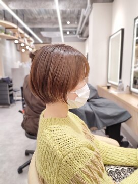 ロンドプロフィール 浦和(Lond profil) 【lond.海気】大人丸みショートボブ☆