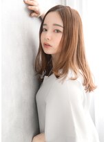 エスドットブルーム(S.BROOM)&nbsp;【S.BROOM　なんば】ベージュ系でこなれたナチュラルストレート