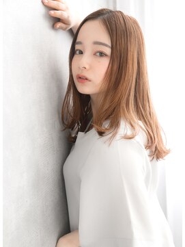 エスドットブルーム(S.BROOM) 【S.BROOM　なんば】ベージュ系でこなれたナチュラルストレート