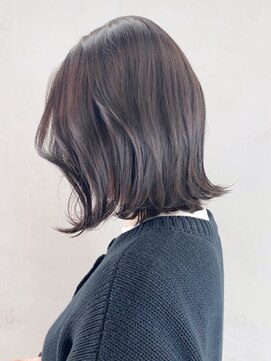 アルバム 池袋(ALBUM) ナチュラルボブ_くびれヘアこなれミディメルティカラー_ba366371