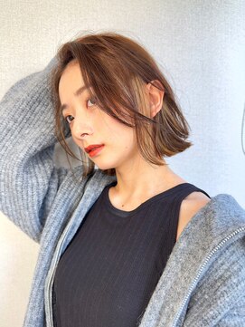 オグジュアリー 表参道(aux.) new style 大人カジュアルボブ