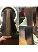 #イルミナカラー　#ミルクティー　#ベージュ　#ミルキーベージュ