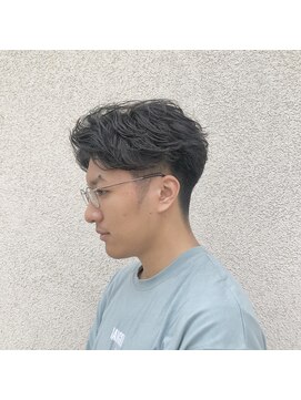 ゴットラトゥール(GOTTO LATOUR) 刈り上げスタイル/ナチュラルパーマ/2ブロック/ニュアンスパーマ