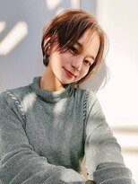 アイドットプラス 表参道(i.+omotesando)&nbsp;シルキーベージュ斜めバング丸みショート