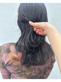 大人可愛い大人美人くすみカラーダークアッシュグレーベージュ