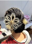 成人式ヘアセット