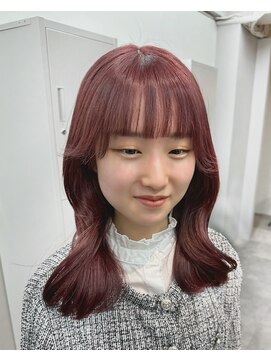 ヴェルダ 池袋店(verda) ブリーチ チェリーレッド