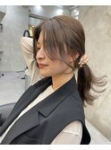 韓国レイヤー/韓国風/ボブ/髪質改善/黒髪/ブリーチなし〔池袋〕