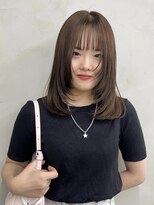 ニコ トウキョウ 渋谷(nico TOKYO)&nbsp;ロング/レイヤーカット/顔まわり/グレージュ/透明感カラー/渋谷