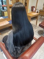 ルシュカイチマルニ(Rasca102)&nbsp;ブルーブラック/実習カラー/艶カラー/ストレートヘア