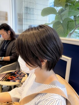 アンソル オブ リシェール(N'SOL of RICHAIR) 前髪/アンブレラカラー/こなれミディ/イメチェン/ウェーブパーマ