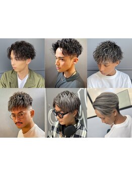 メンズ特化スタイリスト在籍◎骨格、髪質に合わせて扱いやすいヘアスタイルを提案！[メンズ/パーマ/カット]