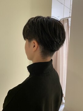 アヴァンスクロス あべのルシアス店(AVANCE. CROSS) センターパート×毛流れパーマ