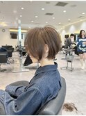 30代/40代/50代◎絶壁解消/白髪ぼかし/大人小顔ショート【湯本】