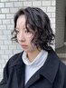 デザインカット＋ダメージレスケアパーマ　￥15,015→￥13,513