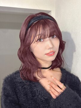 シー(See.) 韓国ヘアレイヤーカット顔周りカットブリーチなしダブルカラーA