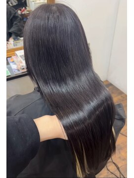 ヘアーメイク ダンス(hair make DANCE) 透け感パープル( ^ω^ )