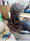 【ヘアセット】ゆるっとハーフアップ /茅ヶ崎ヘアセット/早朝