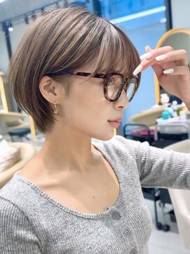 ロンドブルーム 天神大名店(Lond Bloom) 大人美人ショート/イメチェンヘアスタイル/ワイドバング/福岡