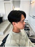 センター分け