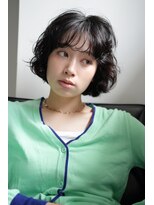 クロコ 中目黒(CLoCO)&nbsp;暗髪☆パーマスタイル☆カーリーヘア☆中目黒青葉台池尻大橋056