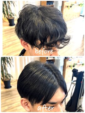 エトワール(etoile) 【 メンズ 】 縮毛矯正 ・ メンズカット