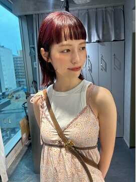 リラス 博多(rilas) ボブ　ダブルカラー　縮毛矯正　髪質改善　レイヤーカット