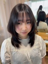 リベラル(liberal)&nbsp;小顔見え ハッシュカット ウルフレイヤー【20代/30代/40代】