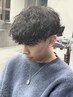《これで決まり*フルコース*》メンズカット+メンズパーマ+眉毛カット_￥11000