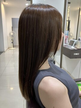 クロップ エス 茅ヶ崎本店(crop es) 髪質改善　イルミナカラー