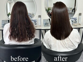 エトワ(et toi)の写真/“縮毛矯正=まっすぐ”のイメージを覆す、自然な仕上がりが大好評…♪扱いやすく自然な美髪へと導きます*