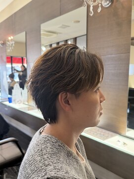 ログ 高松木太店(Log) メンズショート 高松フェザーパーマ