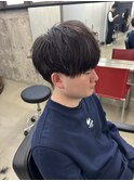 ニュアンスパーマ/men's/センターパート/ダウンパーマ/新宿/藤沼