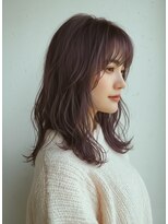 ＡｃｃｅｓｓＭｏｏｎ 米沢本店&nbsp;着物ヘア/ダークアッシュ/ミディアムレイヤーカット/水戸