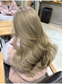 【SAKI】ホワイトミルクティーベージュ