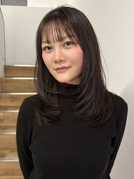 ヨーク(YOKE) 【 YOKE 】結べるレイヤー小顔フェイスレイヤーぱっつん