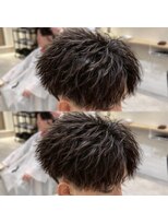 アイトーキョープラスシー 横浜(AI TOKYO+Sea) 横浜/高島町/フェザーパーマ/毛流れパーマ/センターパート