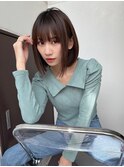 20代30代40代/ボブ/ストレート/ワイドバング［大通］