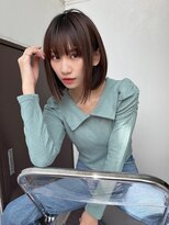 salon de MiLK 札幌大通店【サロン ド ミルク】&nbsp;20代30代40代/ボブ/ストレート/ワイドバング［大通］