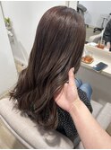【韓国風】ほんのりラベンダーベージュ