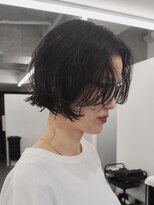 ハート(HART) 浦安/南行徳 ダークブルー ワンホンレイヤー ニュアンスウルフ